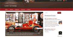 Desktop Screenshot of classiccarpassion.com